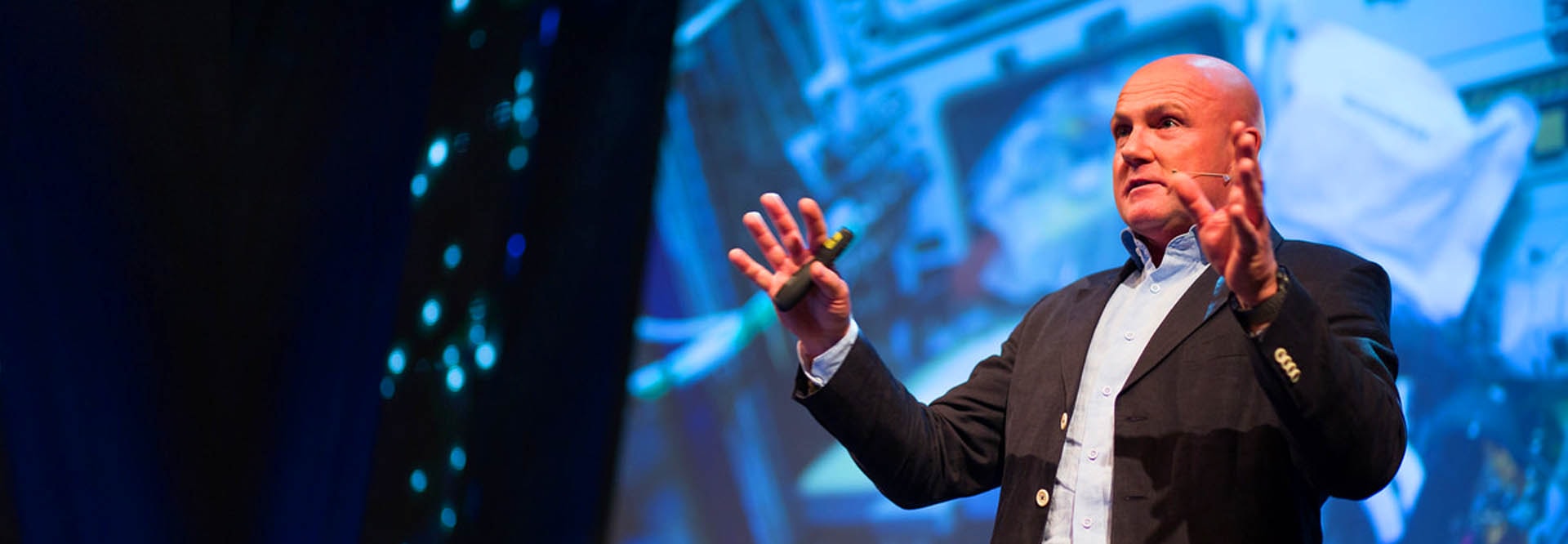 Bedrijfsevenement met Andre Kuipers als marketingtool