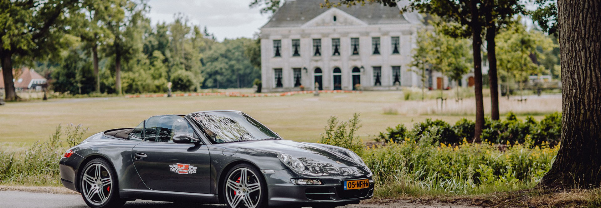 Classic car autorally vanaf het eigen bedrijf