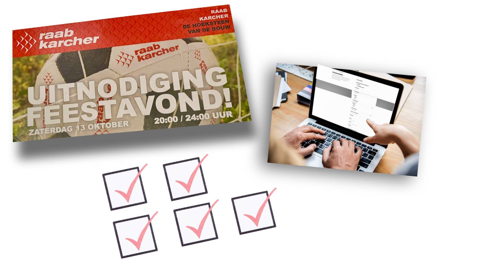 Aanmeldsysteem: uitnodiging van gedrukt naar digitaal Aanmeldsysteem: uitnodiging van gedrukt naar digitaal