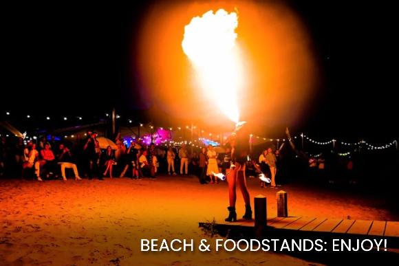 Beach & Foodstands