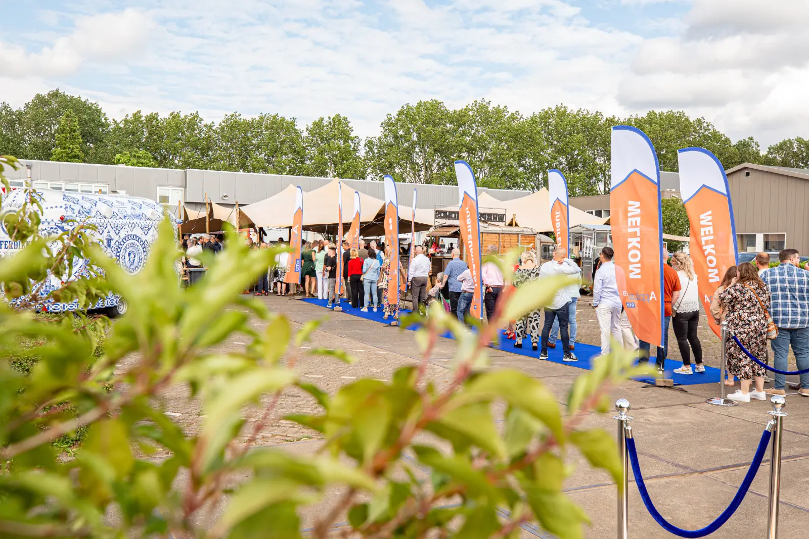 Jubileum event (bedrijfsfeest) op eigen locatie te Rotterdam