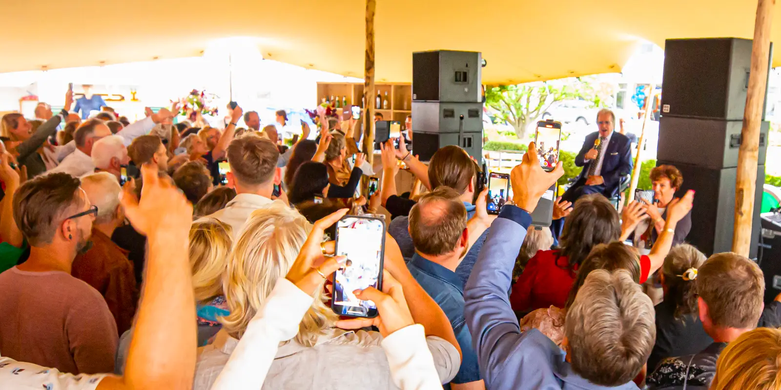 Jubileum event (bedrijfsfeest) op eigen locatie te Rotterdam