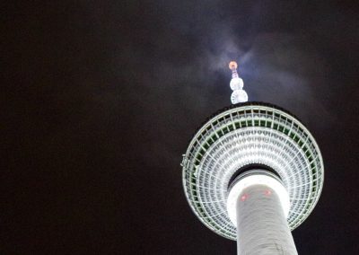 De bekende Fernsehturm van Berlijn