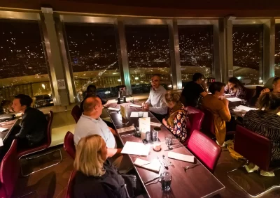 Uit eten with a view: een diner in de Fernsehturm