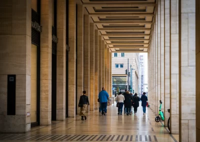 Sfeerimpressie van de mogelijke uitzichten tijdens een congres in de stad Berlijn