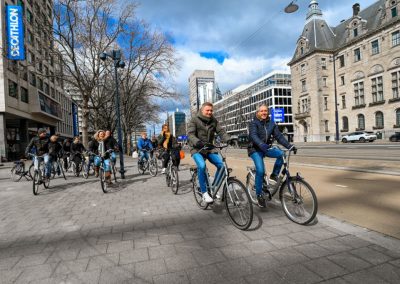 Een fietstour mag niet ontbreken tijdens een congres in Nederland
