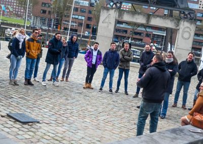 Een stadswandeling langs de bijzondere plekken van Rotterdam
