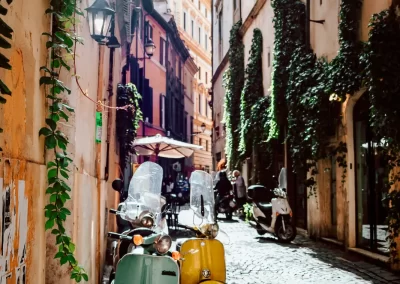 Onze aanrader: een congres break met Vespa scooter door Rome