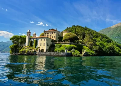 Er zijn diverse privé hotels aan Lake Como; ideaal voor de luxe congressen
