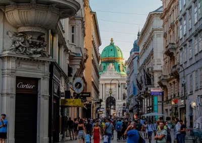 De binnenstad is een prachtlocatie voor een diner, na afloop van een congres / conference dag