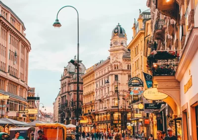 Wenen staat bekend om haar schilderachtige straatbeelden