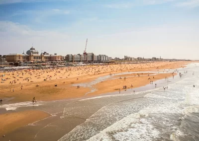Den Haag ligt direct aan de Noordzee kust