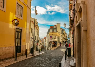 Het centrum van de Portugese hoofdstad kent ontelbare kleine, gezellige straatjes