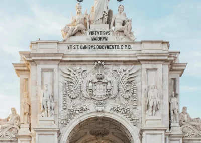 De Arco do Triunfo is de beroemdste poort van de stad