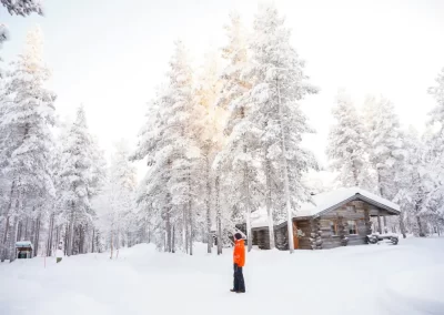 Verblijven in blokhutten, Finse Kota's of toch een luxehotel? Het kan allemaal tijdens deze reis