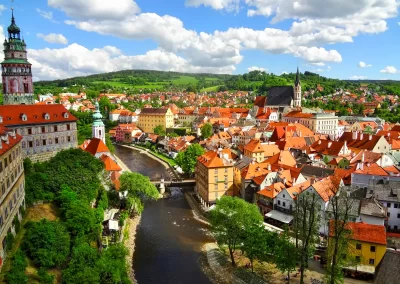 In Praag komen drie rivieren samen in de Moldau: de Berounka, Botič en Rokytka rivier