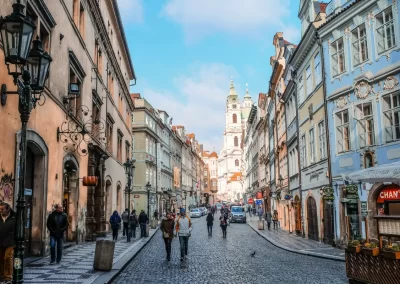 Het centrum van Praag combineert invloeden van de oudheid, Renaissance en Oost Europa in 1 smeltkroes