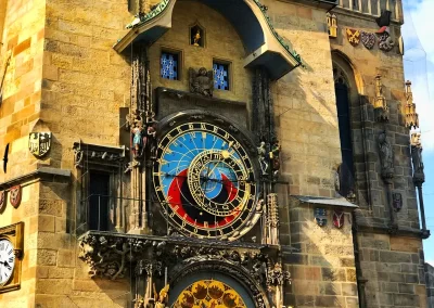 Het bekende Astronomisch uurwerk van Praag uit de Middeleeuwen
