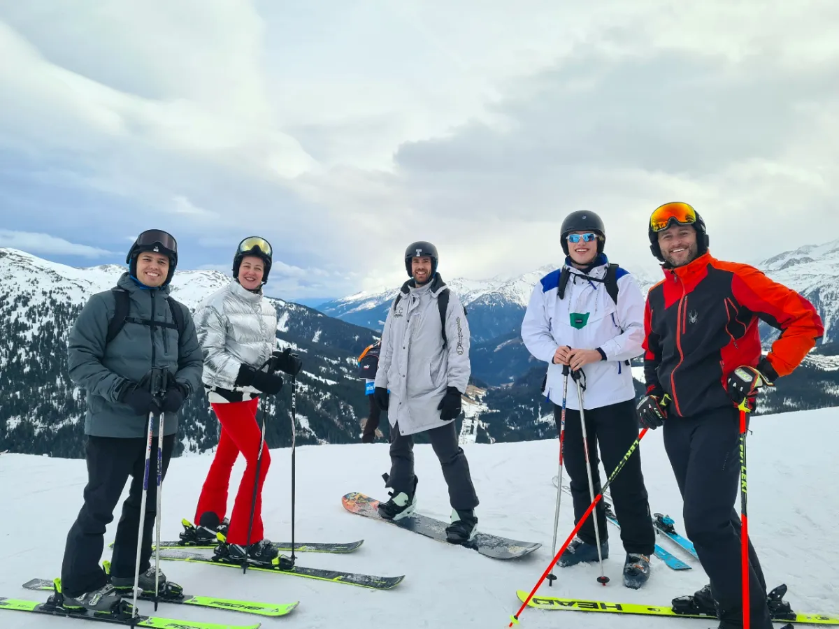 Congres gecmbineerd met skireis / wintersport met het bedrijf