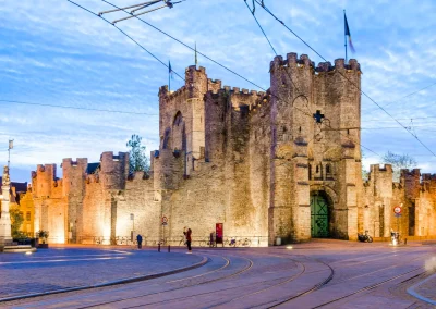 Het Gravensteen als must-see locatie tijdens jullie personeelsreis naar Gent