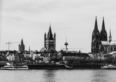 De skyline van Keulen: gave incentive bestemming
