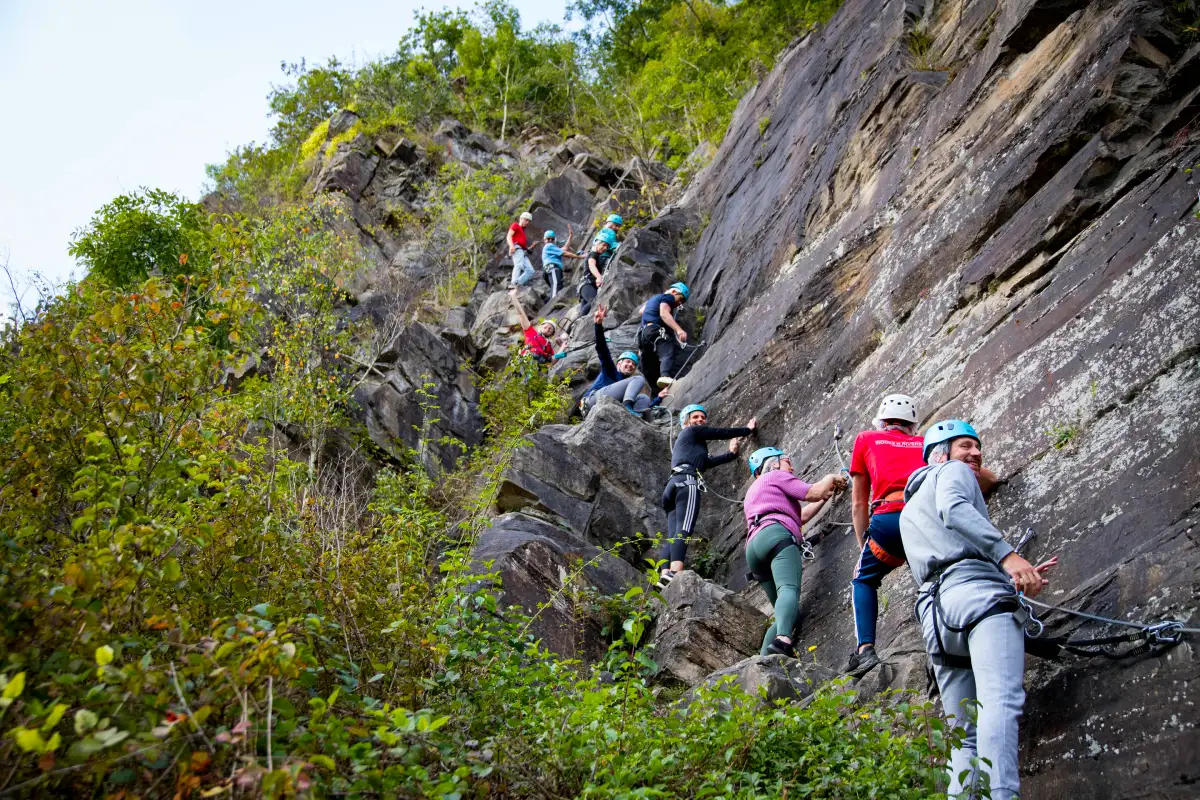 Bedrijfsuitje naar de Ardennen