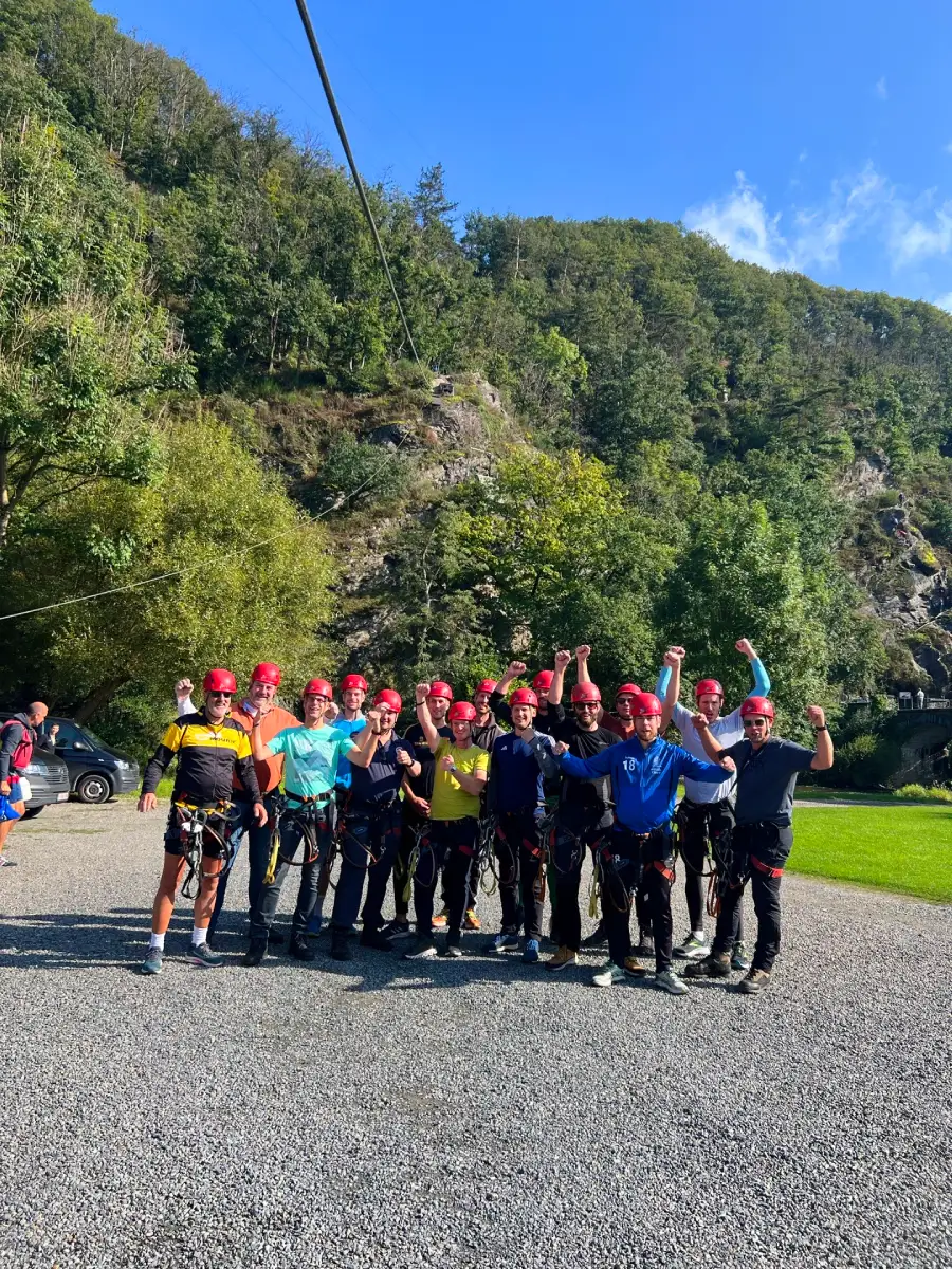Teambuilding in de Ardennen