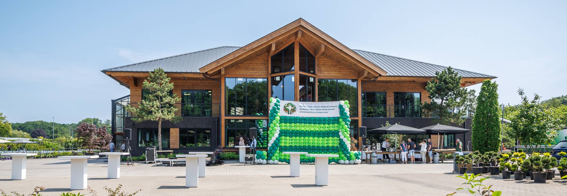 Bedrijfsopening en event ter ere van bedrijfsjubileum op eigen locatie (bedrijf) van Menkehorst Kwekerijen Bedrijfsopening en event ter ere van bedrijfsjubileum op eigen locatie (bedrijf) van Menkehorst Kwekerijen