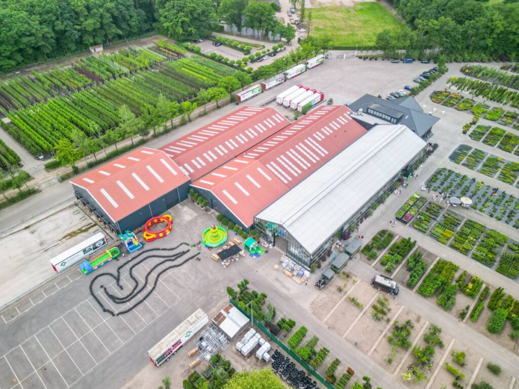 Bedrijfsopening en event ter ere van bedrijfsjubileum op eigen locatie (bedrijf) van Menkehorst Kwekerijen