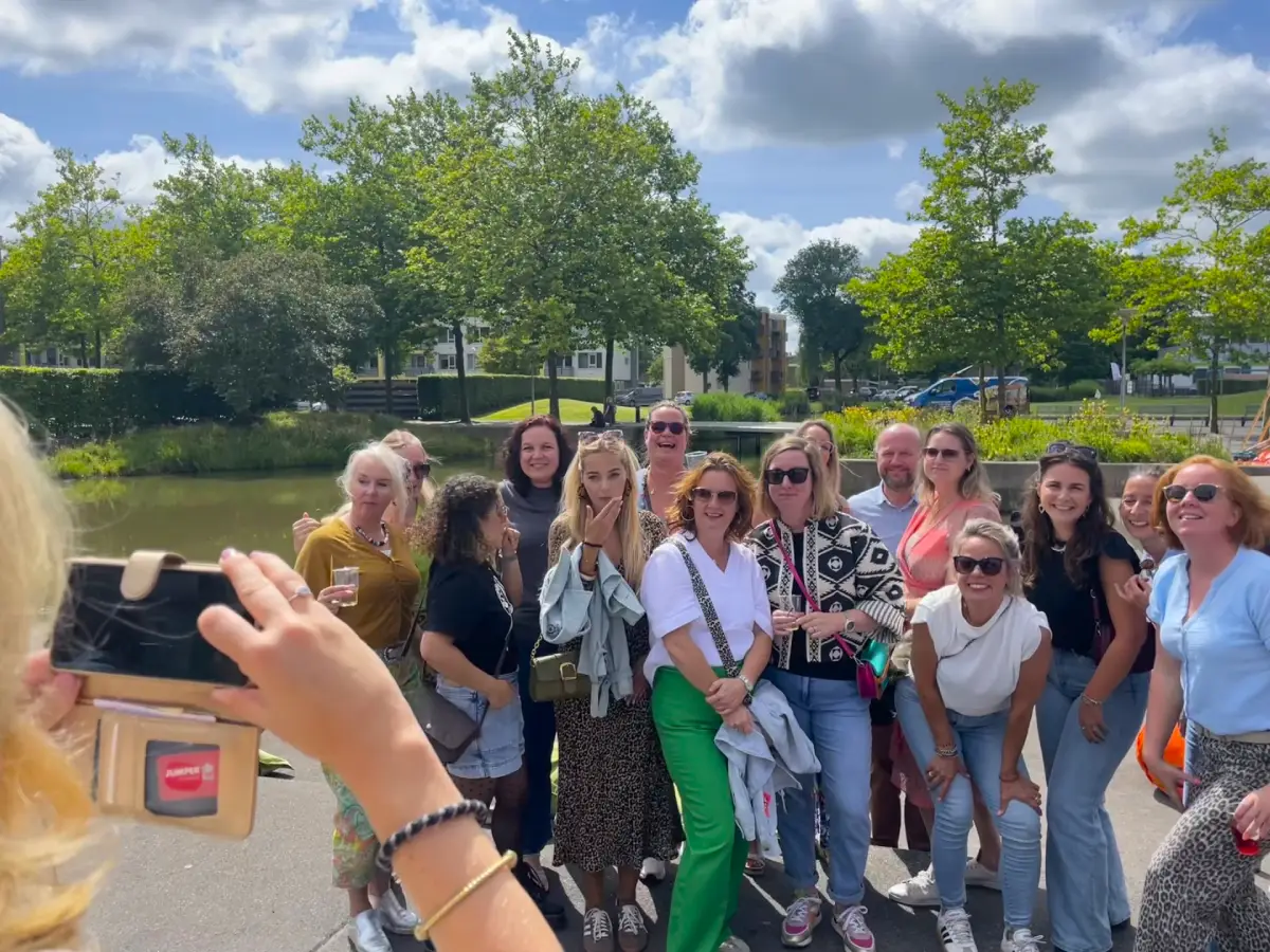 Bedrijfsfeest op eigen locatie van het bedrijf Bedrijfsfeest op eigen locatie van het bedrijf