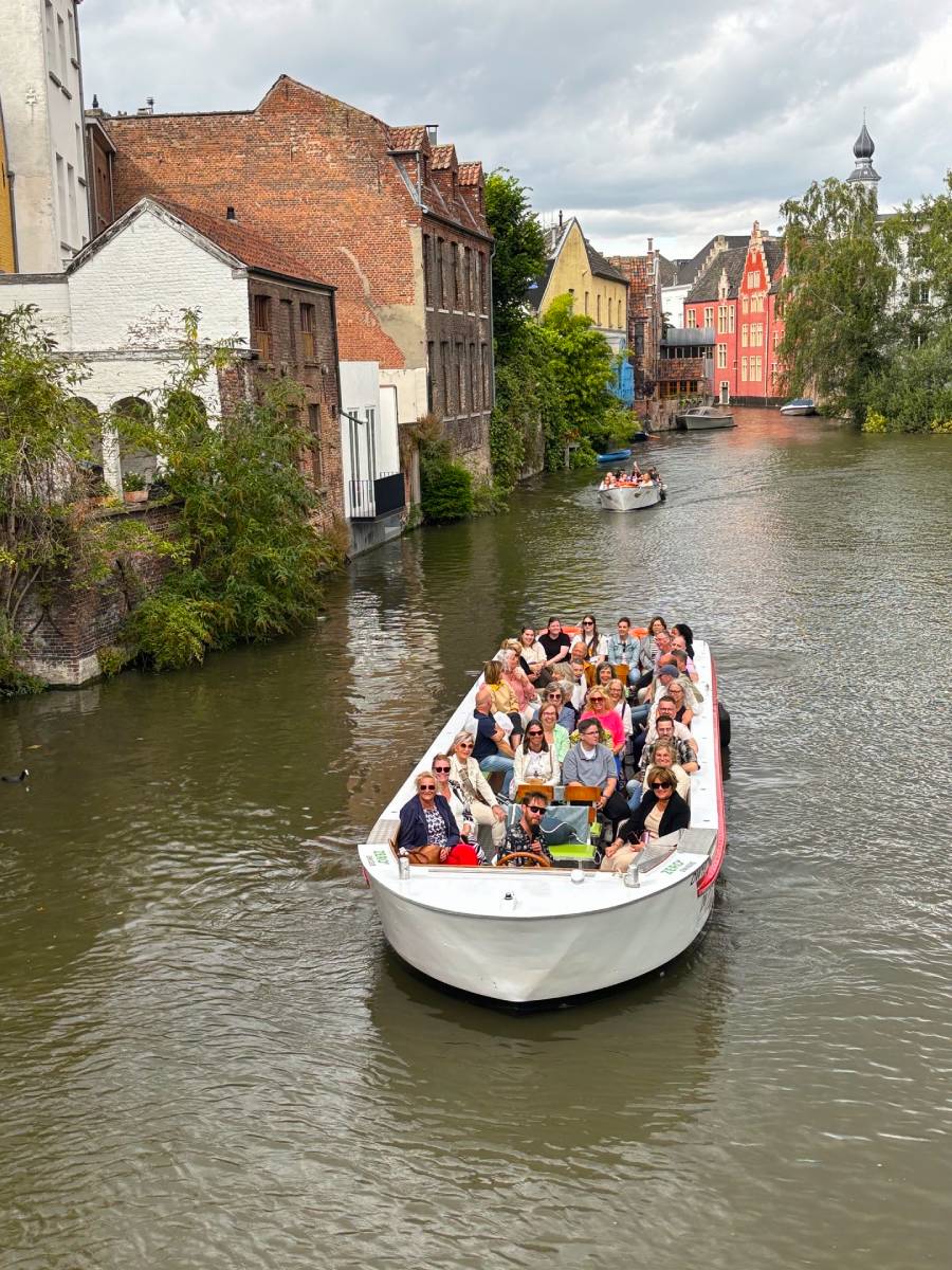 Jubileumdag / Bedrijfsuitje in Gent (België) als jubileumfeest voor Chasse Theater