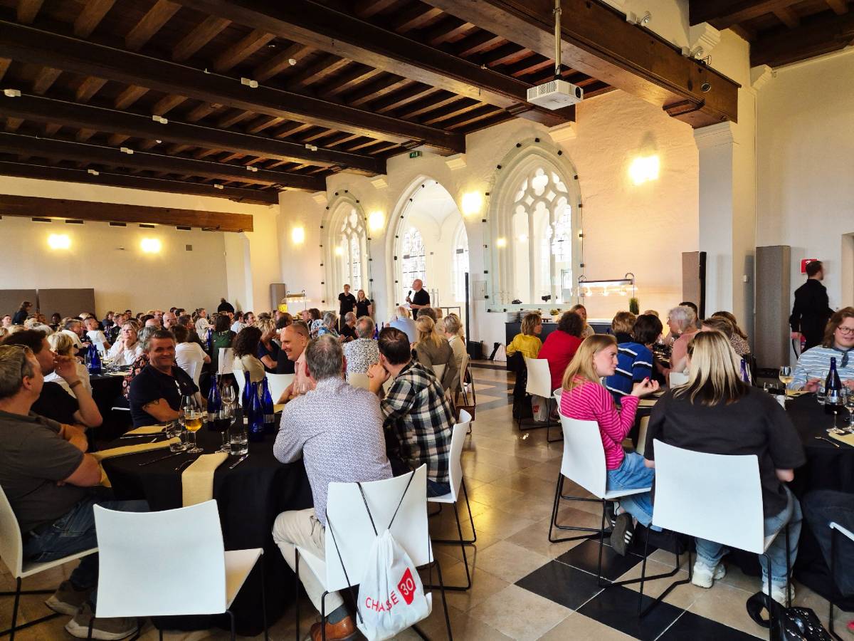 Jubileumdag / Bedrijfsuitje in Gent (België) als jubileumfeest voor Chasse Theater