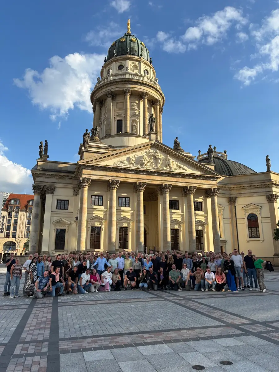 Bedrijfsuitje met overnachting naar Berlijn als jubileumweekend voor BOOM Bedrijfsuitje met overnachting naar Berlijn als jubileumweekend voor BOOM