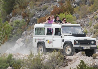 Jeep tour tijdens een incentive reis Malaga
