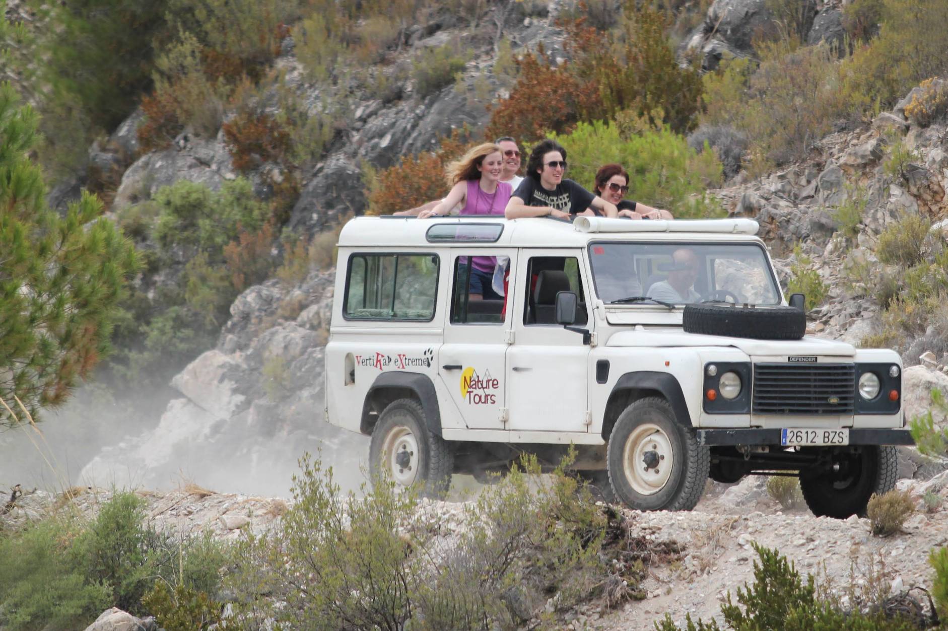 Jeep tour tijdens een incentive reis Malaga Jeep tour tijdens een incentive reis Malaga